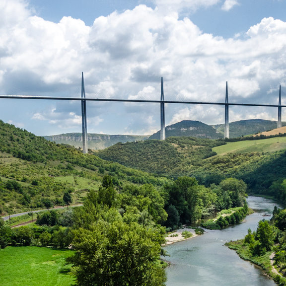 Viaduc de Millau en Occitanie